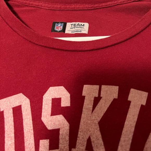 Redskins LS Long Sleeve Washington Football Team T-shirt NFL - Picture 3 of 3